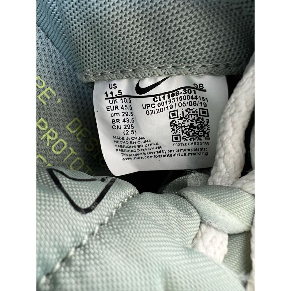 Nike Drop Type LX N.354 CI1168-301 Light Green Cream Label Collection Size 11.5 - Picture 5 of 6